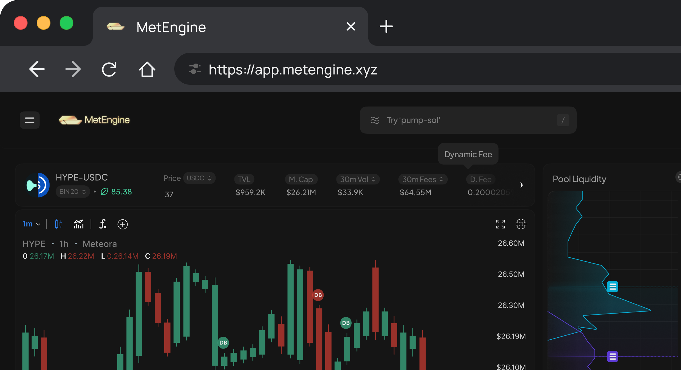 MetEngine Web Terminal